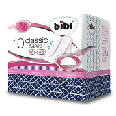 Гигиенические прокладки BiBi Maxi Soft классик д/критических дней 10шт. Гигиенические прокладки BiBi Maxi Soft классик д/критических дней 10шт.