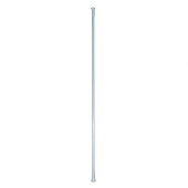 Карниз для ванной телескопический 110-200см белый 104331 Delphinium Карниз для ванной телескопический 110-200см белый 104331 Delphinium