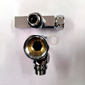 Кран угловой для полотенцесушителя 3/4"гх1/2"ш квадрат КV20-LFM032 коплект 2шт Кран угловой для полотенцесушителя 3/4"гх1/2"ш квадрат КV20-LFM032 коплект 2шт