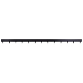 Профиль алюминиевый прямоугольный МОДЕРН цв. черный 300см Профиль алюминиевый прямоугольный МОДЕРН цв. черный 300см