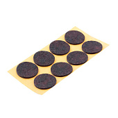 Пункт фетр.самокл. d26мм темный (8 шт) Пункт фетр.самокл. d26мм темный (8 шт)