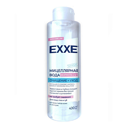 Мицеллярная вода EXXE Очищение+уход 400мл Мицеллярная вода EXXE Очищение+уход 400мл