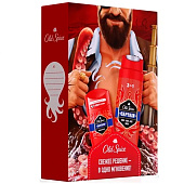 Подарочный набор OLD SPICE Твердый дезодорант Captain 50мл+Гель для душа + шампунь 3в1 Captain 250мл Подарочный набор OLD SPICE Твердый дезодорант Captain 50мл+Гель для душа + шампунь 3в1 Captain 250мл