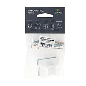 Накладка фиксатор Code Deco Slim WC-3016-WM, матовый белый Накладка фиксатор Code Deco Slim WC-3016-WM, матовый белый