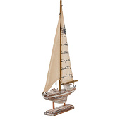  Изделие декоративное "Корабль", L19,5 W3,5 H34 см, 800465 