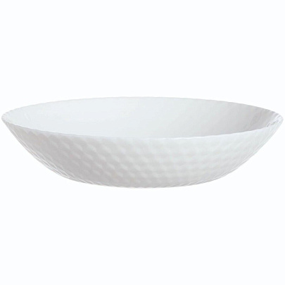 Тарелка суповая Luminarc Pampille White 20 см Q4656 Тарелка суповая Luminarc Pampille White 20 см Q4656