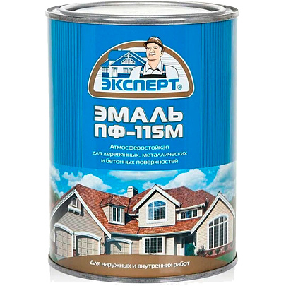 Эмаль ПФ-115М глянцевая св.-серая Эксперт 2,7кг Эмаль ПФ-115М глянцевая св.-серая Эксперт 2,7кг