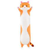Мягкая игрушка Maxitoys, кот батон рыжий, 130 см Мягкая игрушка Maxitoys, кот батон рыжий, 130 см
