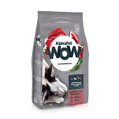 Сухой корм для собак AlphaPet WOW Superpremium, для средних пород, 2 кг, говядина и сердце, 120300 Сухой корм для собак AlphaPet WOW Superpremium, для средних пород, 2 кг, говядина и сердце, 120300