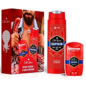 Подарочный набор OLD SPICE Твердый дезодорант Captain 50мл+Гель для душа + шампунь 3в1 Captain 250мл Подарочный набор OLD SPICE Твердый дезодорант Captain 50мл+Гель для душа + шампунь 3в1 Captain 250мл