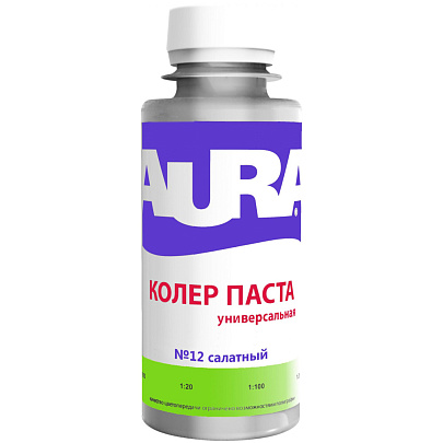  Паста универсальная Aura салатный №12 0,1л 