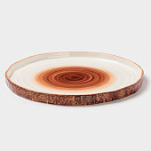  Тарелка Magistro Wood, d=20 см,10663055 