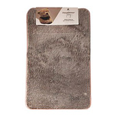 Коврик для ванной 60х100 Teddy коричнево-серый Aquadomer M09 Коврик для ванной 60х100 Teddy коричнево-серый Aquadomer M09