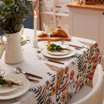 Скатерть (репс) 149х180 Этель Kitchen collection 10226822 Скатерть (репс) 149х180 Этель Kitchen collection 10226822