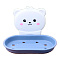  Мыльница настенная Bear blue 