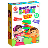  Настольная игра "Падающая башня, Весёлые фанты", №SL-01606 3440818 