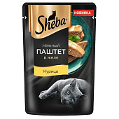 Влажный корм Sheba для взрослых кошек паштет курица 75г Влажный корм Sheba для взрослых кошек паштет курица 75г