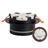 Светильник встраиваемый с подсветкой черный GX53R-SOFT NL-BL 110х63мм под GX5 /IN HOME Светильник встраиваемый с подсветкой черный GX53R-SOFT NL-BL 110х63мм под GX5 /IN HOME