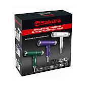 Фен электрический, SA-4051W, 1600Вт, белый Фен электрический, SA-4051W, 1600Вт, белый