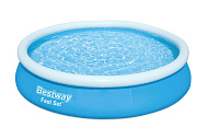 Bestway Бассейн с надувным бортом Fast Set 366х76см, 5377л арт.57273 Bestway Бассейн с надувным бортом Fast Set 366х76см, 5377л арт.57273