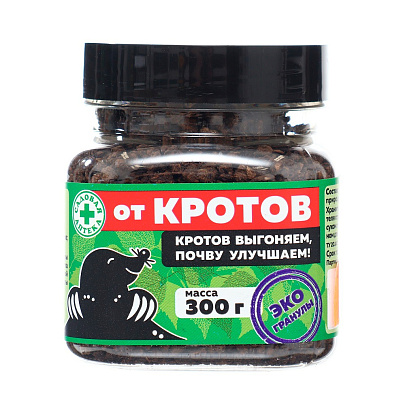  От кротов ЭКО гранулы 300гр КП 