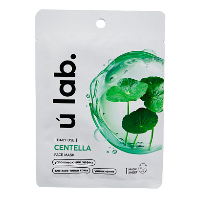 Маска тканевая для лица ULAB Centella 10893369 Маска тканевая для лица ULAB Centella 10893369