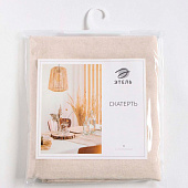 Скатерть (лен) 136х220 Этель ECO молочный 9631135 Скатерть (лен) 136х220 Этель ECO молочный 9631135