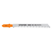  Полотна STAYER, T111C, по дереву, ДВП, ДСП, T-хвост., шаг 3мм, 75мм (уп.2шт) 