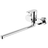 Смеситель для ванны Ника с длинным изливом хром AQ1842CR Aquatek Смеситель для ванны Ника с длинным изливом хром AQ1842CR Aquatek