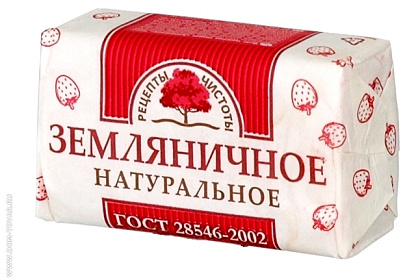 Мыло туалетное Земляничное НМЖК 180гр/НМЖК/36 Мыло туалетное Земляничное НМЖК 180гр/НМЖК/36
