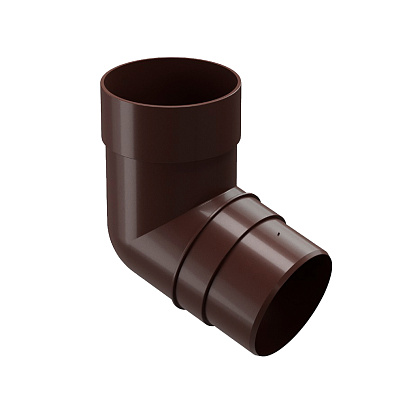 Колено 72° Docke PREMIUM, Шоколад Ral:8019 Колено 72° Docke PREMIUM, Шоколад Ral:8019