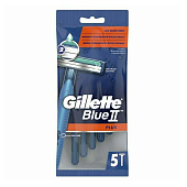 Станок для бритья одноразовый GILLETTE BLUEII Plus 5шт Станок для бритья одноразовый GILLETTE BLUEII Plus 5шт