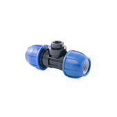 Тройник ВР 32x1/2" PN 16 ПНД Тройник ВР 32x1/2" PN 16 ПНД