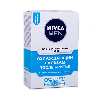Бальзам после бритья Nivea Охлаждающий 100 мл Бальзам после бритья Nivea Охлаждающий 100 мл