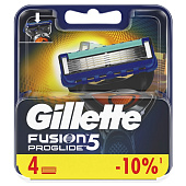  Сменные кассеты для бритья GL FUSION ProGlide 4шт 