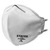Плоская полумаска фильтрующая STAYER F-80 FFP1 Плоская полумаска фильтрующая STAYER F-80 FFP1