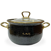  Кастрюля OMS collection 3,9 л 1009-Bk-20-Gd 