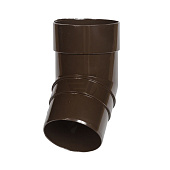  Колено 45° Docke PREMIUM, Шоколад Ral:8019 