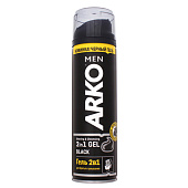  Гель для бритья ARKO 200 MEN 2в1 Black 