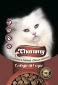 Влажный корм Chammy для кошек Говядина в соусе 85 гр Влажный корм Chammy для кошек Говядина в соусе 85 гр