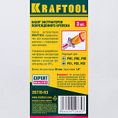 Набор экстракторов повреждённого крепежа/Kraftool Набор экстракторов повреждённого крепежа/Kraftool