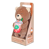  Мягкая игрушка Maxitoys, Мишка Бакстер, 24 см, в коробке 