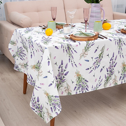 Скатерть (саржа) 149х180 Этель Lavende 7560442 Скатерть (саржа) 149х180 Этель Lavende 7560442