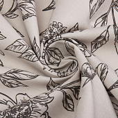 Скатерть (саржа) 149х180 Этель Black flowers 10283361 Скатерть (саржа) 149х180 Этель Black flowers 10283361