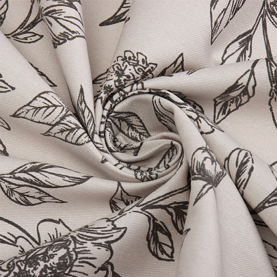 Скатерть (саржа) 149х180 Этель Black flowers 10283361 Скатерть (саржа) 149х180 Этель Black flowers 10283361