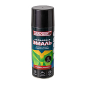  Краска - Спрей УДАРНИК №4 /520ml" MATT BLACK"(ЧЕРНЫЙ-МАТОВЫЙ) 
