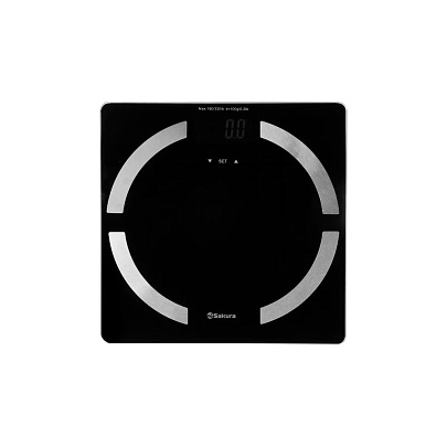 Весы напольные SA-5056BK 180кг, черный Весы напольные SA-5056BK 180кг, черный