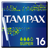 Тампоны TAMPAX Compak Super Duo 16шт Препаков. Коробка Тампоны TAMPAX Compak Super Duo 16шт Препаков. Коробка