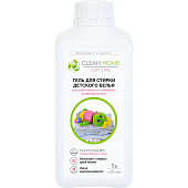  Гель для стирки детского белья Clean Home 1000мл 