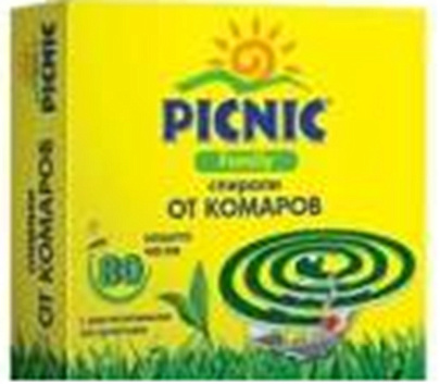  Спирали от комаров Пикник Family 